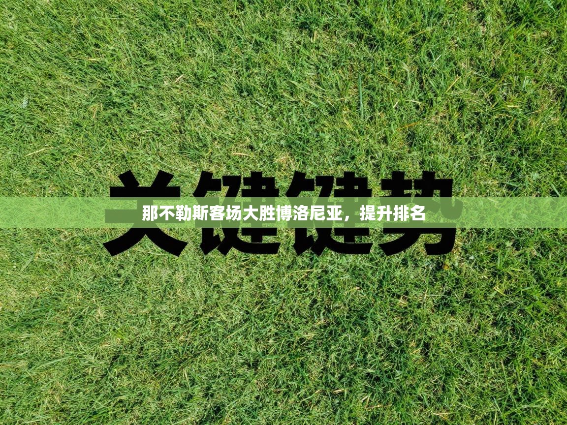 那不勒斯客场大胜博洛尼亚，提升排名  第1张